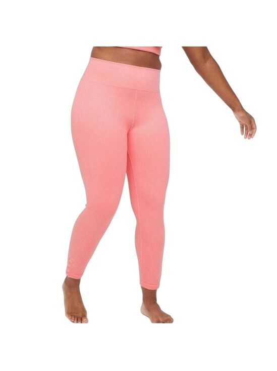 aerie Pants - OFFLINE by Aerie Waffle Leggings Medium Pink Rose High Waisted Activewear